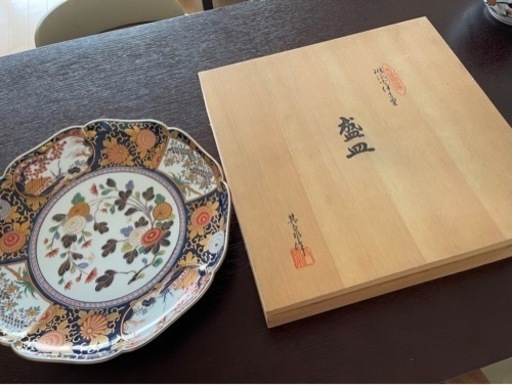 盛り皿　有田焼　其泉　40センチ箱入り