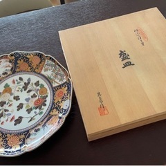 盛り皿　有田焼　其泉　40センチ箱入りの画像