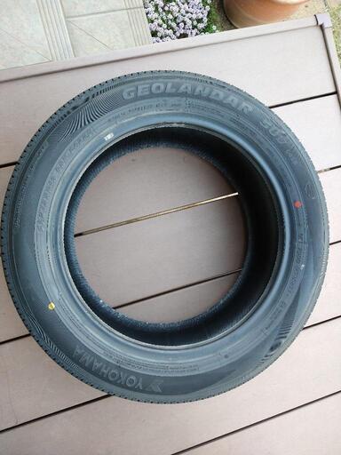 デリカ 新車外し ヨコハマ ジオランダー YOKOHAMA GEOLANDAR SUV 225/55R18 98H バリ山