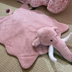 象　ラグ　マット　カーペットの画像