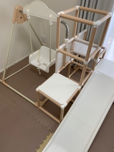 お話中　ジャングルジム　スロープ　折りたたみ