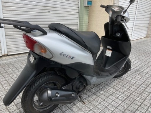 【レッツ2】スズキ　2ストバイク　前タイヤ、プラグ、エアクリーナー新品❗️若林自転車　唐崎SALE❗️
