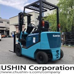 1.5トン　バッテリーフォークリフト　カウンタータイプ　国産　住友　試乗下取歓迎　の画像