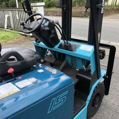 1.5トン　バッテリーフォークリフト　カウンタータイプ　国産　住友　試乗下取歓迎　の画像