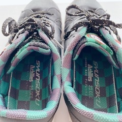 23cm 瞬足×鬼滅の刃 スニーカーの画像