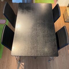 【0円】ニトリ ダイニングテーブル ＆ チェア