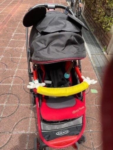 ミッキーマウス　ベビーカー　A型