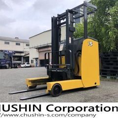 1.5トン　コマツ　バッテリーフォークリフト　リーチタイプ　SV...