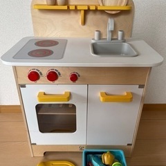 Hape 木製キッチンセット　木製おままごとセット　おもちゃ