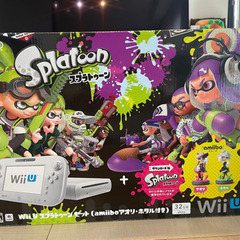 WiiU本体＋リモコン付き(スプラトゥーン、ゼルダ、桃鉄ソフト有)