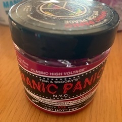 マニックパニック カラークリーム ホットホットピンク