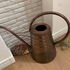 レトロ　じょうろの画像