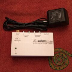 BEHRINGER　PP400 フォノアンプ　美品