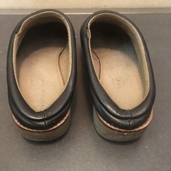 ★ 革のスリッポン？サンダル？みたいな厚底シューズ 靴 ★の画像