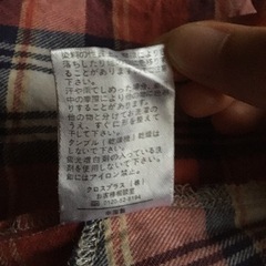 マタニティワンピース　産前産後用　オリーブデオリーブ　長袖ワンピ　チェック柄　赤の画像