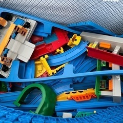 値下げプラレール★新幹線・電車・汽車・レール全部セットの画像