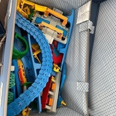 値下げプラレール★新幹線・電車・汽車・レール全部セットの画像