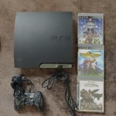 取引中【値下げ】PS3本体＋ソフト3本
