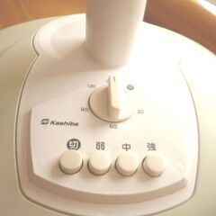 扇風機　白　ほぼ未使用の画像