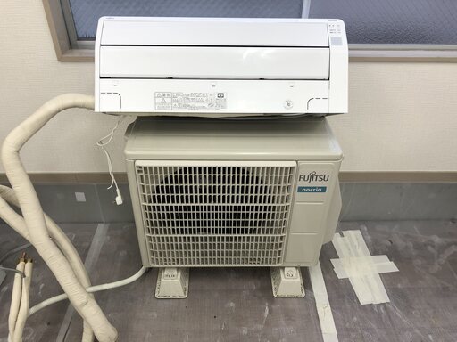 2021年製 FUJITSU 富士通ゼネラル ノクリアC ルームエアコン AS-C221L-W 主に6畳用 冷房2.2kW ～9畳