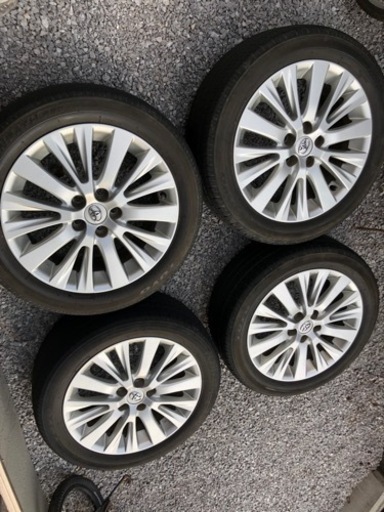 【受付中】20系 アルファード ヴェルファイア 純正ホイールとタイヤセット4本