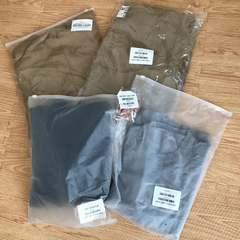 【新品】婦人服サイズMまとめて4着＋シュシュ1個の画像