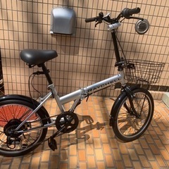 GW【新中古/美品】20インチ　折り畳み　パンクレスタイヤ