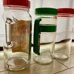 果実酒瓶　梅酒瓶　漬物瓶　6個の画像