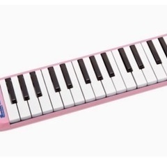 ゼンオン  鍵盤ハーモニカ バンビーナ メロディーホーン BMH-32 PINK ピアニカの画像