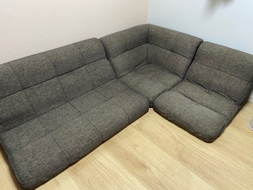【終了】手渡し可能な方のみ　L字ソファ