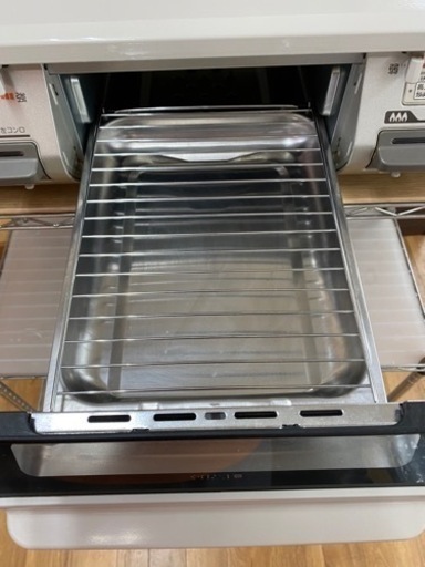 I338 ★ Rinnai LPガスコンロ ★ 水無し片面焼きグリル! ⭐クリーニング済