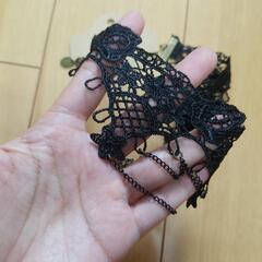 未使用 ゴシック調 レース アクセサリーの画像