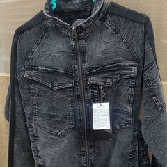 GRANCISCO　作業着デニムジャケット・デニムカーゴパンツセ...