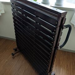 すのこタイプのパイプベッド（折り畳み式）あげます