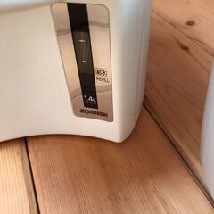 【無料】1升炊飯器＆1.4L電気ポット　お譲りいたしますの画像