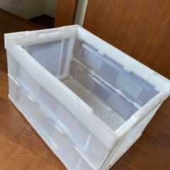 TRUSCO 折りたたみコンテナ ５個