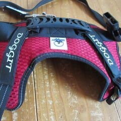 犬用ハーネス　赤の画像