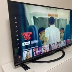 シャープ　45型　Androidテレビ