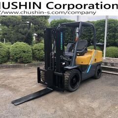 TCMカラー　3.5トン　ディーゼル　エンジンフォークリフト　F...