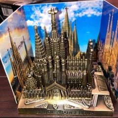 サクラダファミリア置き物、スペインお土産