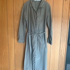 UNIQLO ルメール限定品　カーキのシャツワンピース　Mサイズ