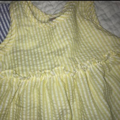 夏のセットアップ　イエロー　ベビー服90 キッズ洋服の画像