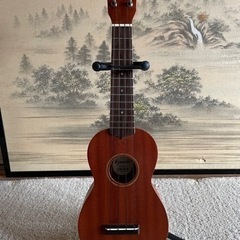 初心者用ウクレレセットHanalei☆スタンド、教本、チューニング機械つき。の画像