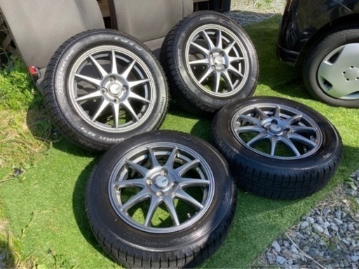 在庫入替の為お値引き価格‼️🌟✨キューブ　コンパクト用‼️ アルミ綺麗です！175/65R15‼️✨🌟