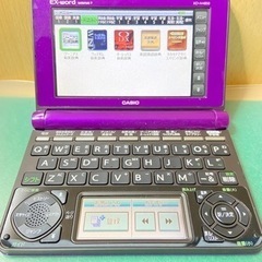 CASIOカシオ計算機 電子辞書 EX-word DATAPLUS 7の画像