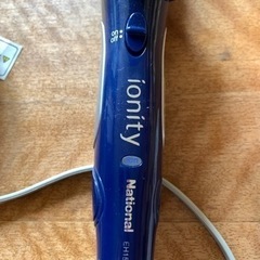 National イオニティ　マイナスイオンスチームアイロン　ヘアアイロン2wayの画像