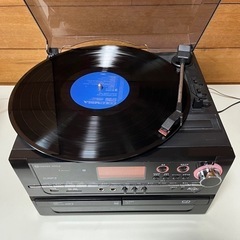 CD カセット AM/FM レコード SDカード AUX マルチ...