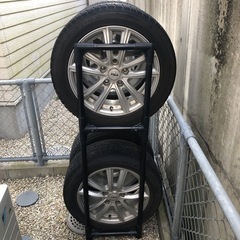 ダンロップ　スタッドレスタイヤ　ホイール　CR-Zにて使用