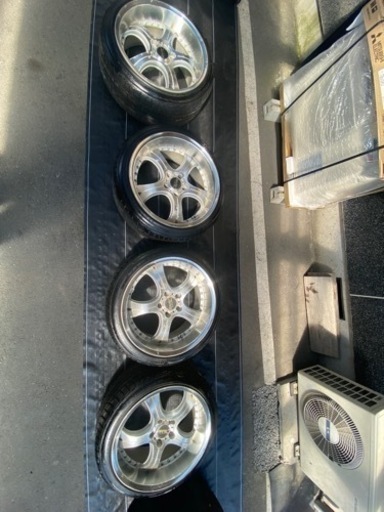 Mechelenタイヤホイール4本セット9j of 28？ pcd114.3