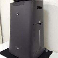 (Y交渉中)YJT4317【SHARP/シャープ 21畳用加湿空気清浄機】美品 2019年製 KI-LX75 加湿器 空気清浄機 ファン式 